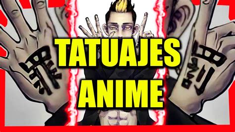 personajes de anime con tatuajes|TOP 8 personajes anime con TATUAJES .